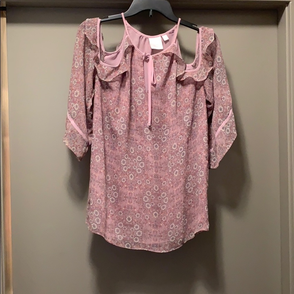 Cold Shoulder Blouse